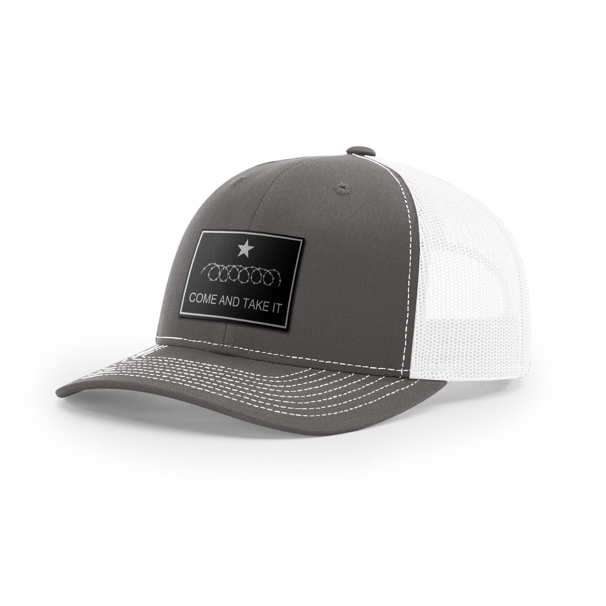 Come And Take It Razor Wire Trucker Hat - Black | Ballistic Republic™