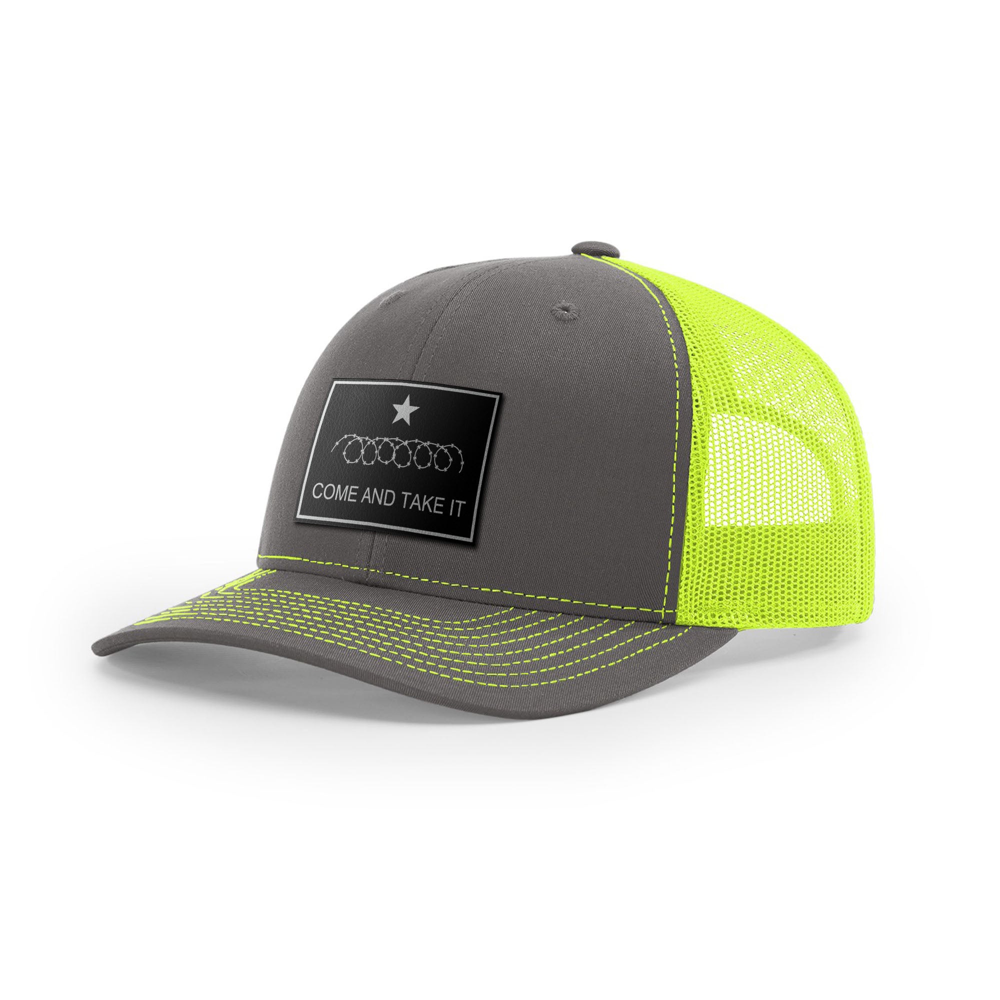 Come And Take It Razor Wire Trucker Hat - Black | Ballistic Republic™