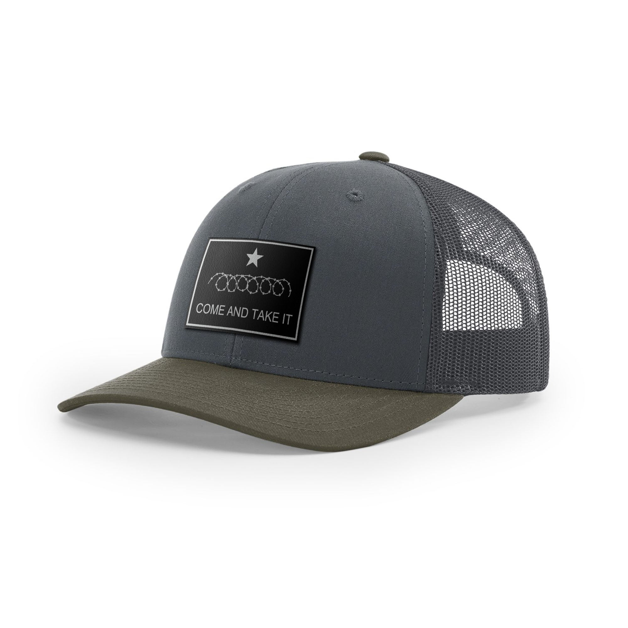 Come And Take It Razor Wire Trucker Hat - Black | Ballistic Republic™