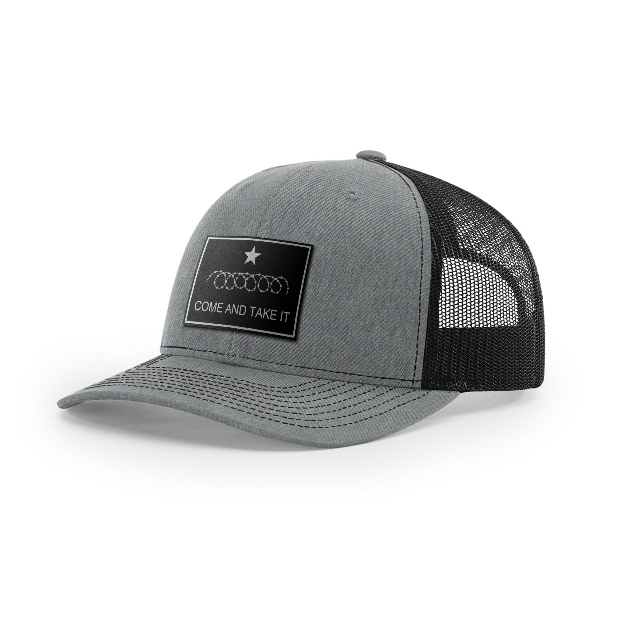 Come And Take It Razor Wire Trucker Hat - Black | Ballistic Republic™