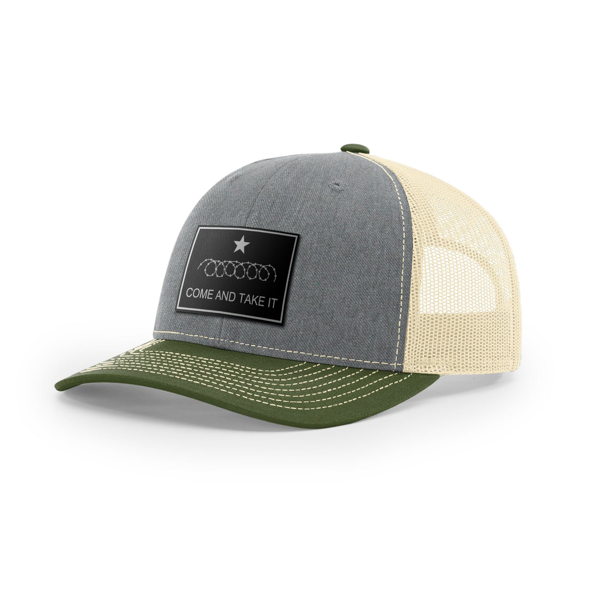 Come And Take It Razor Wire Trucker Hat - Black | Ballistic Republic™