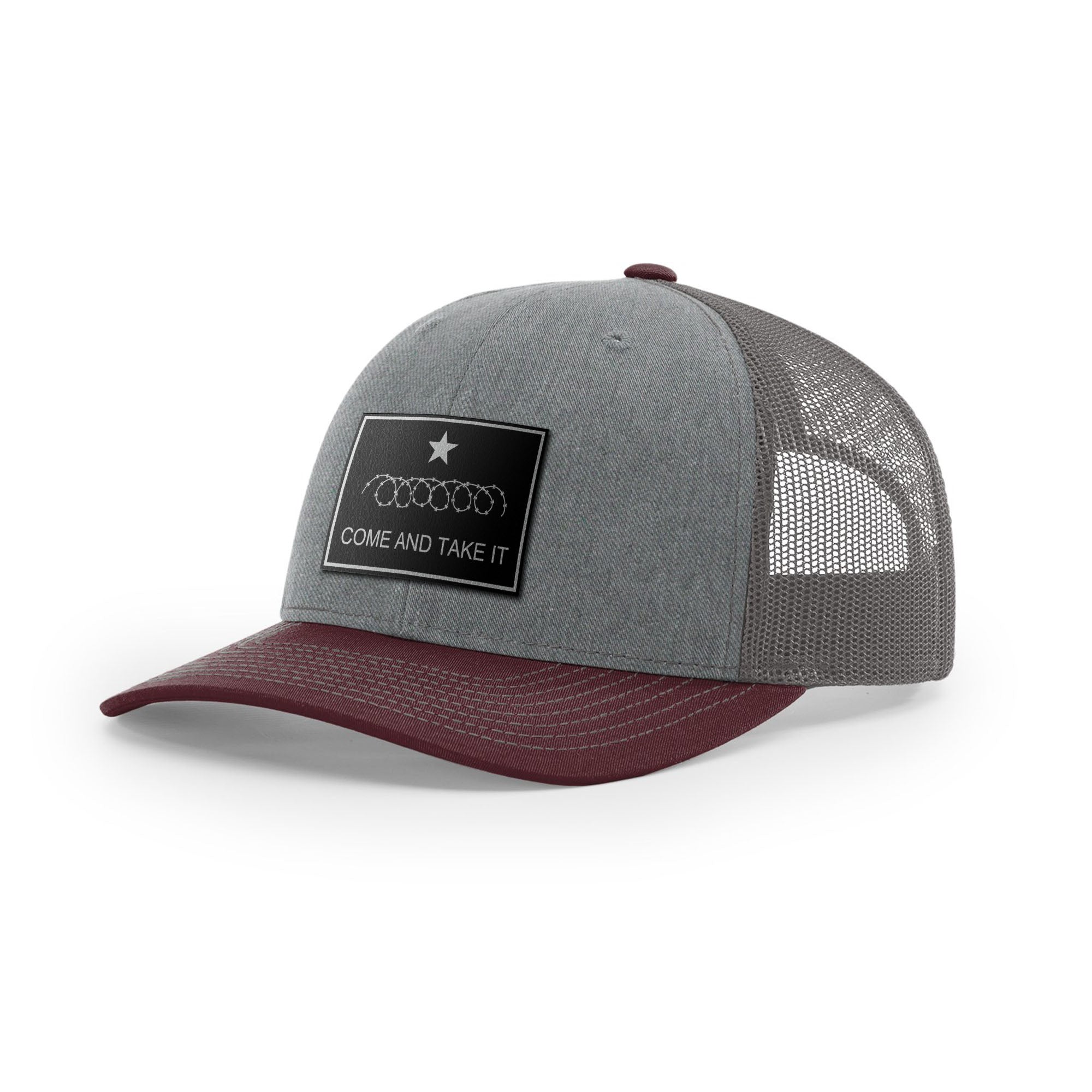 Come And Take It Razor Wire Trucker Hat - Black | Ballistic Republic™