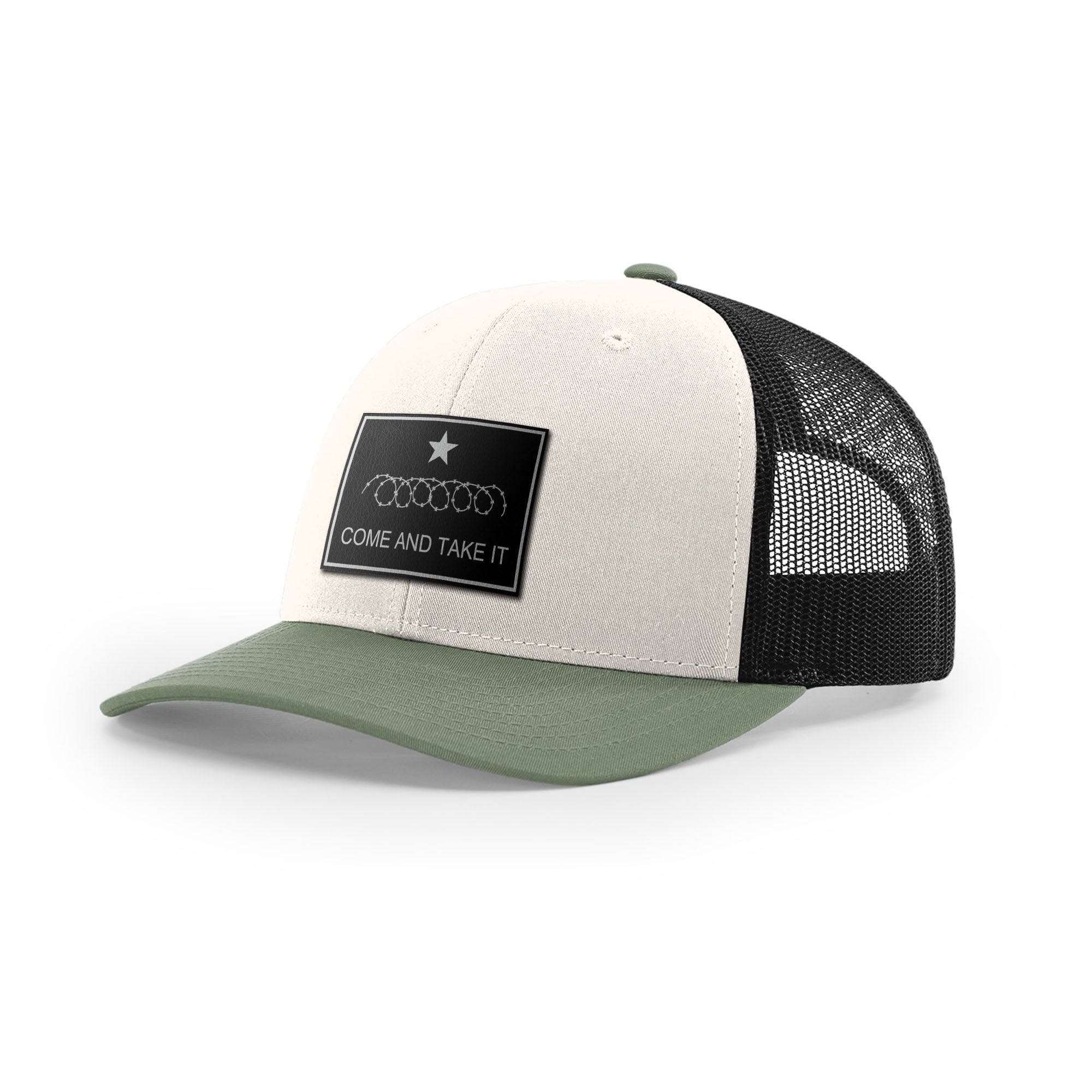 Come And Take It Razor Wire Trucker Hat - Black | Ballistic Republic™