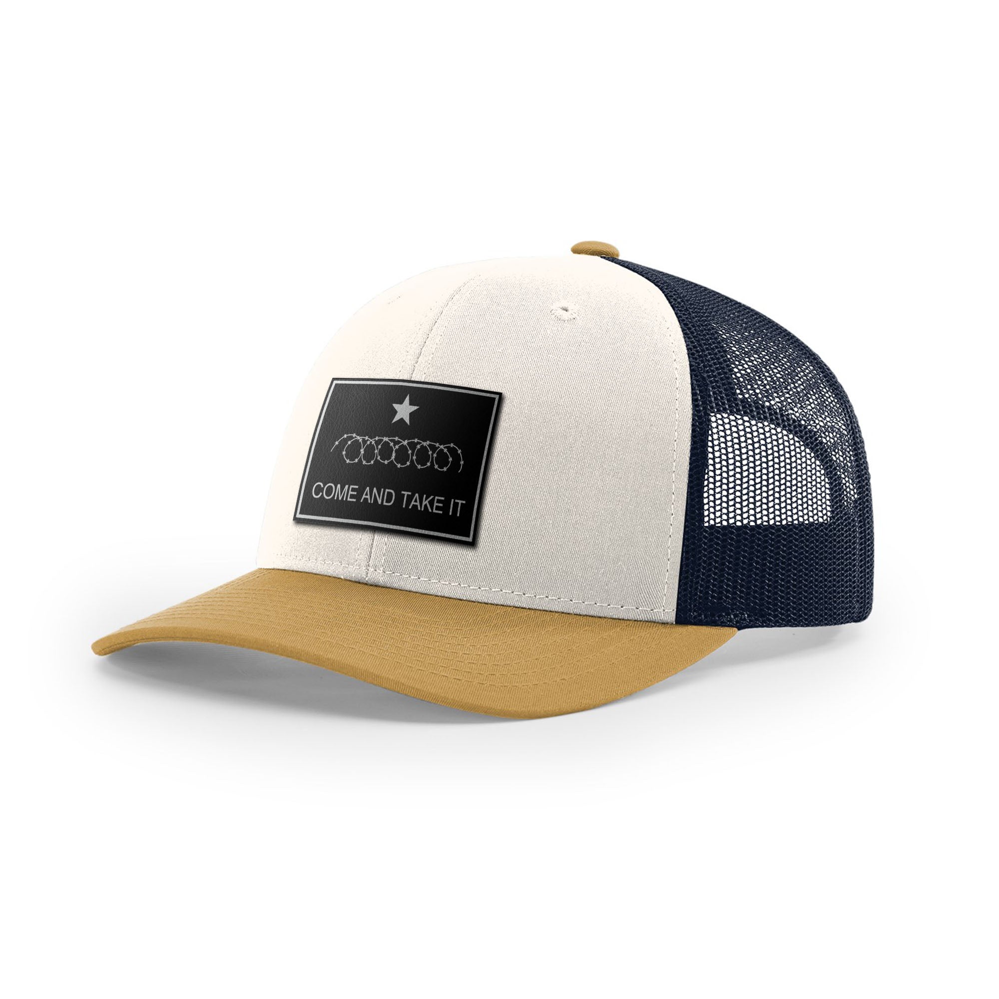 Come And Take It Razor Wire Trucker Hat - Black | Ballistic Republic™