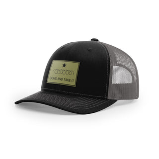 Come And Take It Razor Wire Trucker Hat - Military Olive | Ballistic Republic™