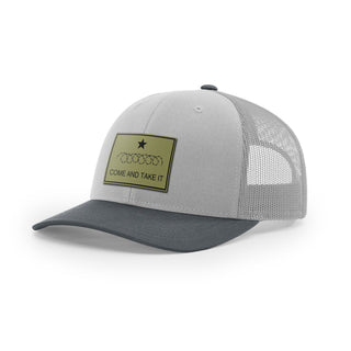 Come And Take It Razor Wire Trucker Hat - Military Olive | Ballistic Republic™