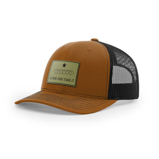 Come And Take It Razor Wire Trucker Hat - Military Olive | Ballistic Republic™