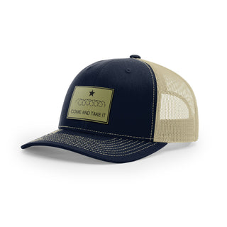 Come And Take It Razor Wire Trucker Hat - Military Olive | Ballistic Republic™