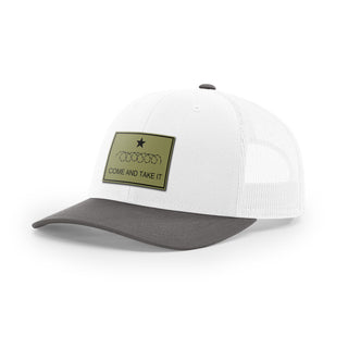 Come And Take It Razor Wire Trucker Hat - Military Olive | Ballistic Republic™