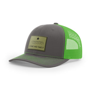 Come And Take It Razor Wire Trucker Hat - Military Olive | Ballistic Republic™
