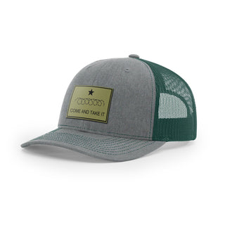 Come And Take It Razor Wire Trucker Hat - Military Olive | Ballistic Republic™