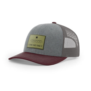 Come And Take It Razor Wire Trucker Hat - Military Olive | Ballistic Republic™
