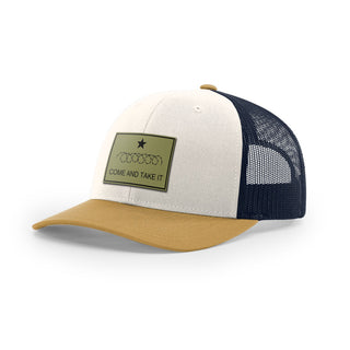 Come And Take It Razor Wire Trucker Hat - Military Olive | Ballistic Republic™