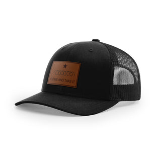 Come And Take It Razor Wire Trucker Hat - Brown | Ballistic Republic™