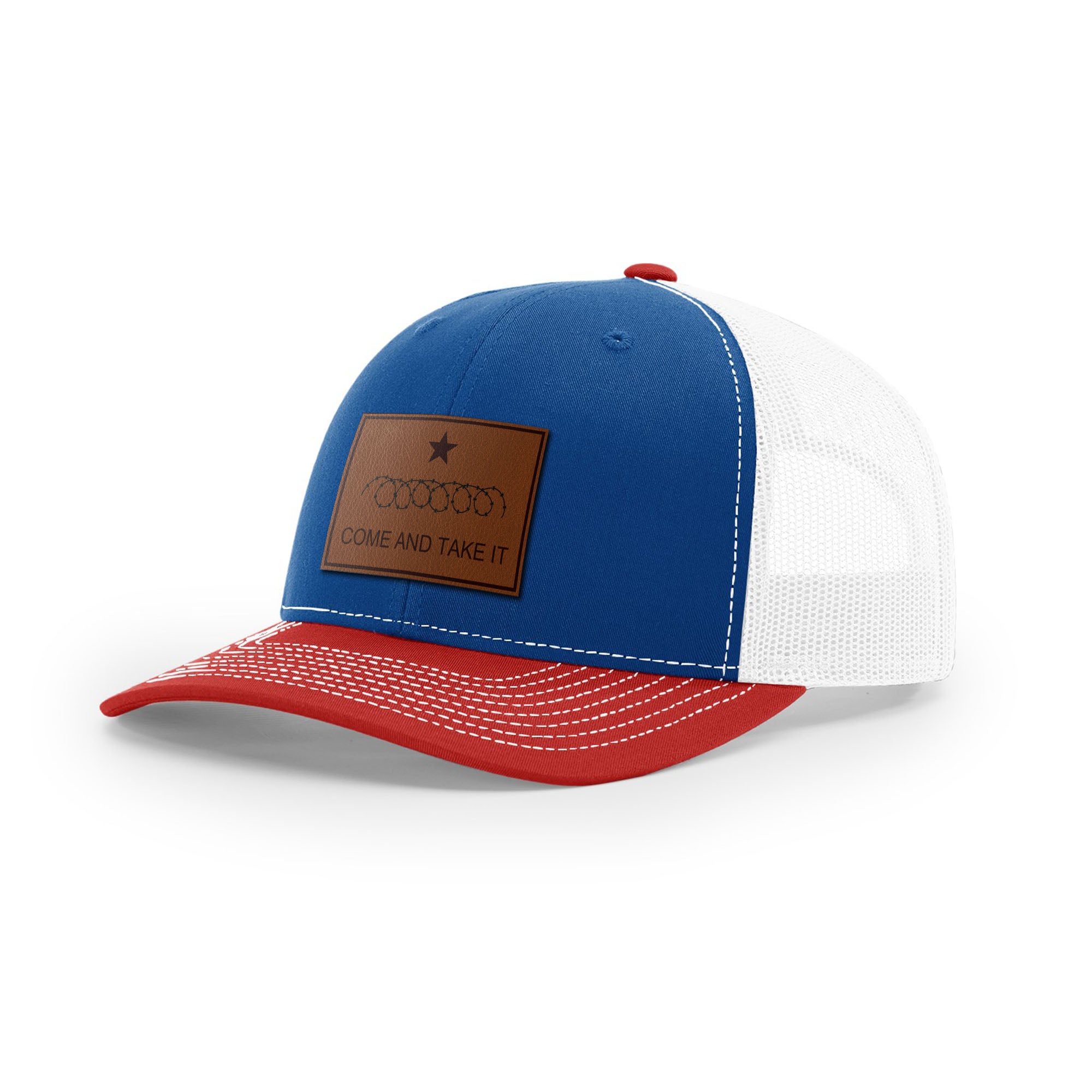 Come And Take It Razor Wire Trucker Hat - Brown | Ballistic Republic™