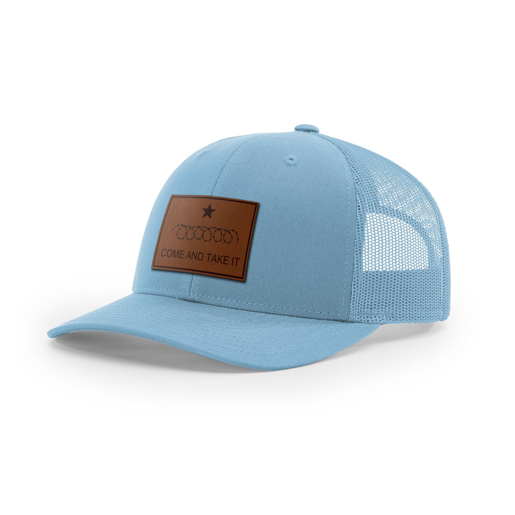 Come And Take It Razor Wire Trucker Hat - Brown | Ballistic Republic™