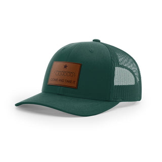 Come And Take It Razor Wire Trucker Hat - Brown | Ballistic Republic™