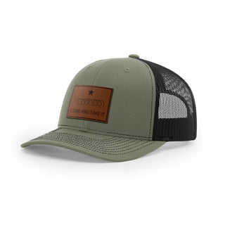 Come And Take It Razor Wire Trucker Hat - Brown | Ballistic Republic™
