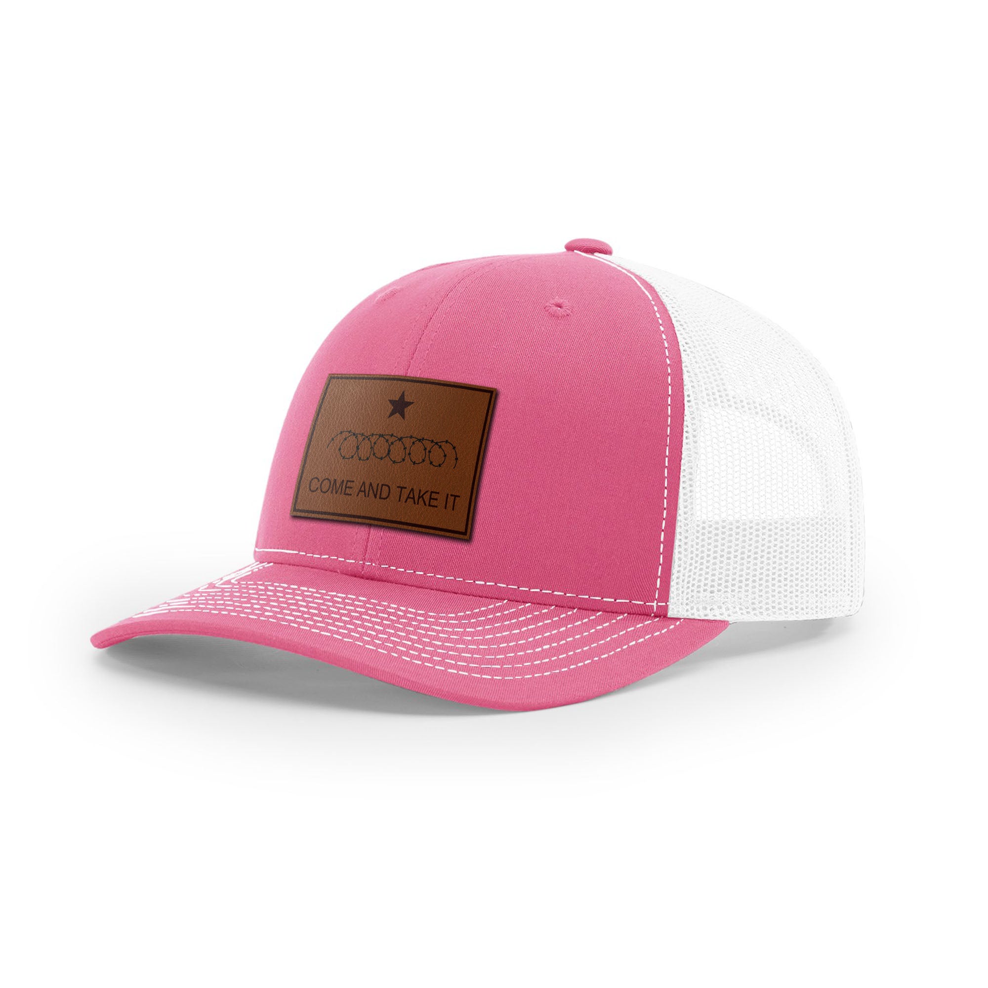 Come And Take It Razor Wire Trucker Hat - Brown | Ballistic Republic™