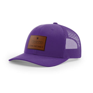 Come And Take It Razor Wire Trucker Hat - Brown | Ballistic Republic™