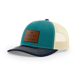 Come And Take It Razor Wire Trucker Hat - Brown | Ballistic Republic™