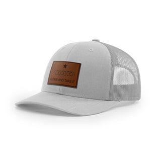 Come And Take It Razor Wire Trucker Hat - Brown | Ballistic Republic™