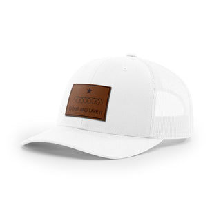Come And Take It Razor Wire Trucker Hat - Brown | Ballistic Republic™