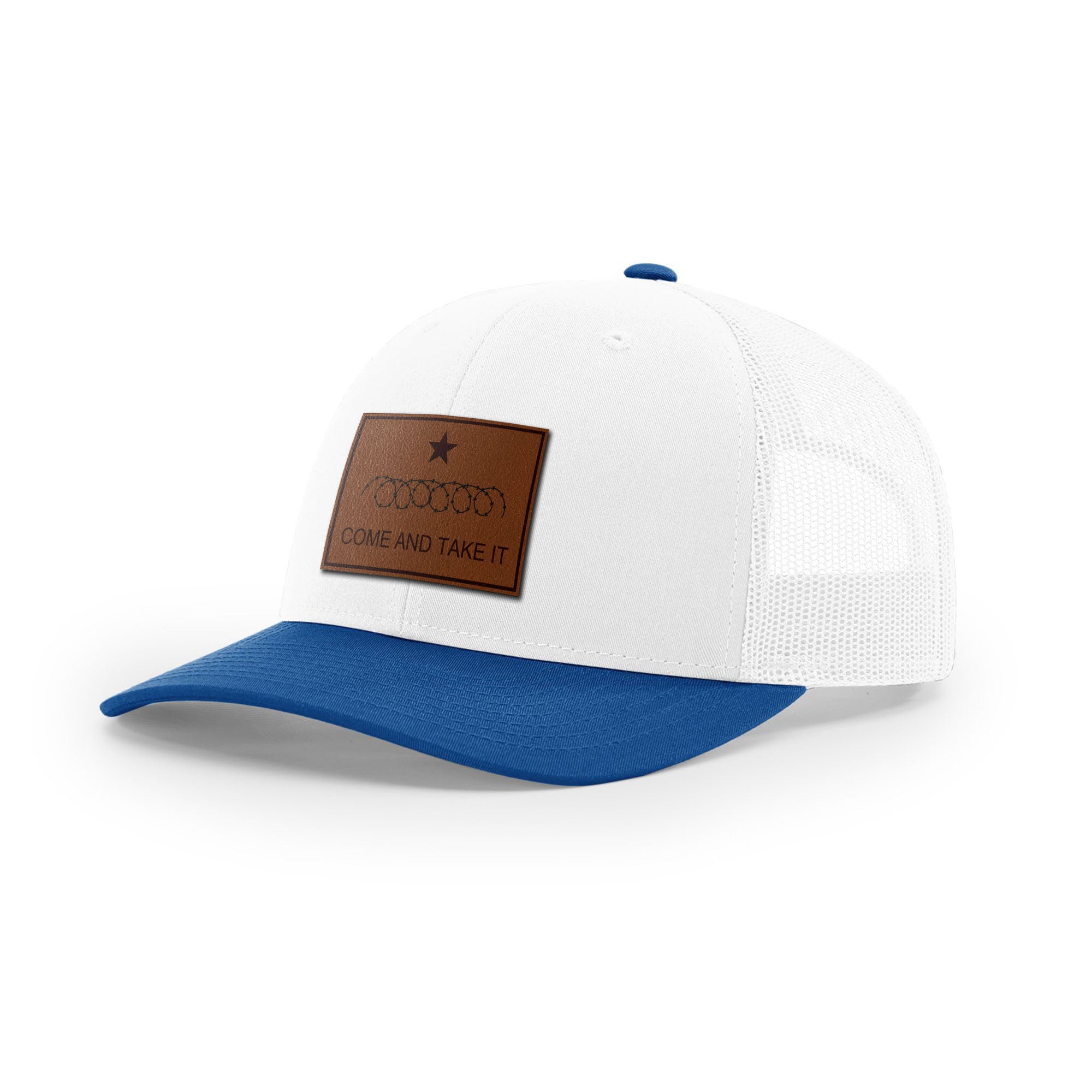 Come And Take It Razor Wire Trucker Hat - Brown | Ballistic Republic™