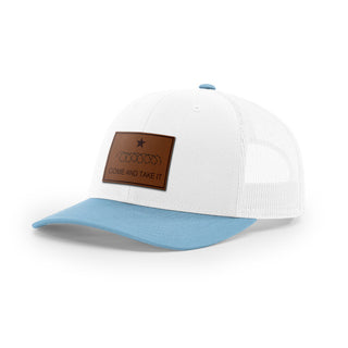 Come And Take It Razor Wire Trucker Hat - Brown | Ballistic Republic™