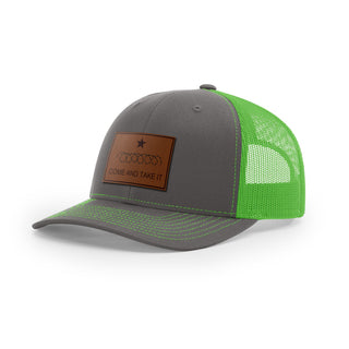 Come And Take It Razor Wire Trucker Hat - Brown | Ballistic Republic™