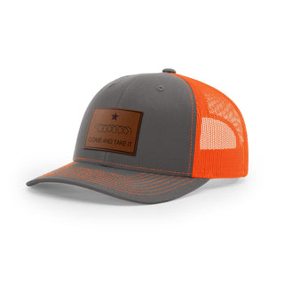 Come And Take It Razor Wire Trucker Hat - Brown | Ballistic Republic™