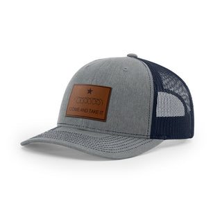 Come And Take It Razor Wire Trucker Hat - Brown | Ballistic Republic™