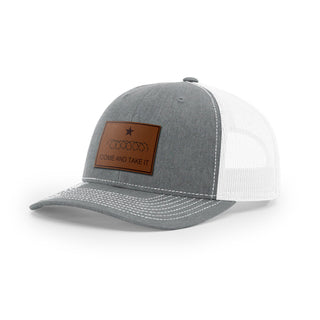 Come And Take It Razor Wire Trucker Hat - Brown | Ballistic Republic™