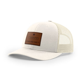 Come And Take It Razor Wire Trucker Hat - Brown | Ballistic Republic™