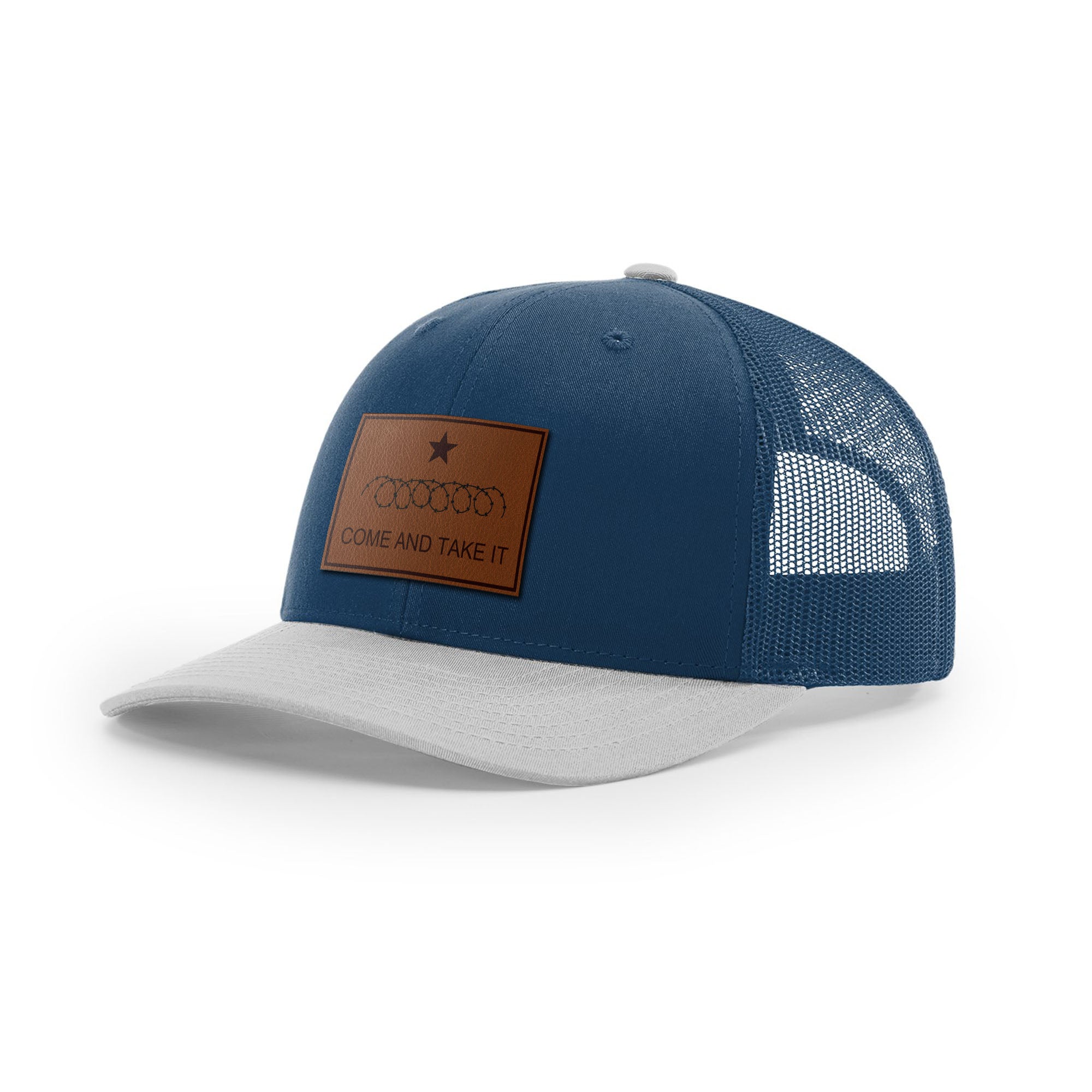 Come And Take It Razor Wire Trucker Hat - Brown | Ballistic Republic™