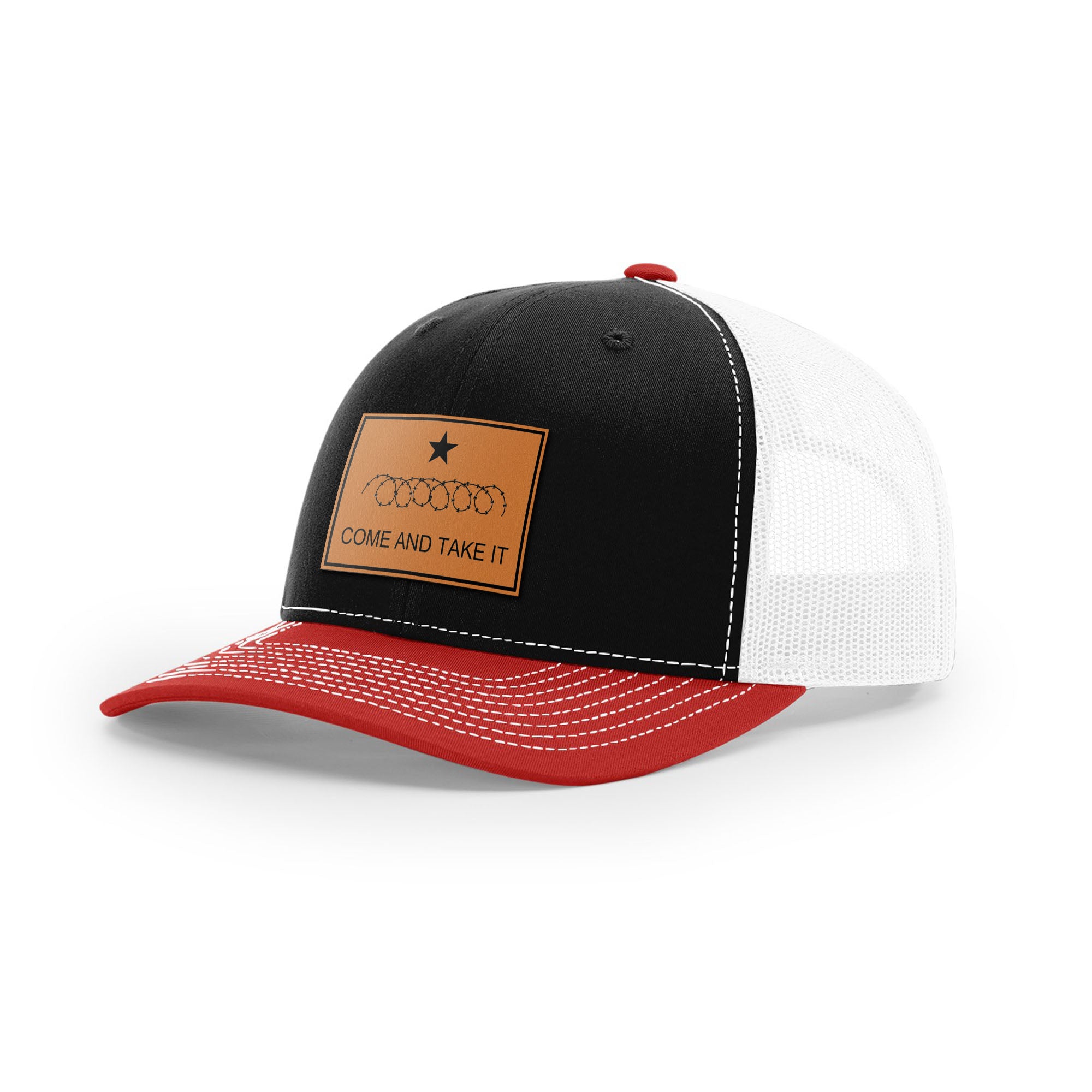Come And Take It Razor Wire Trucker Hat - Tan | Ballistic Republic™
