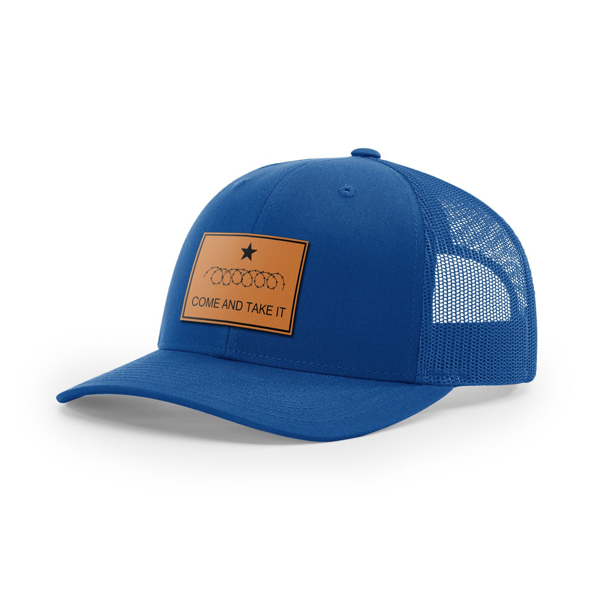 Come And Take It Razor Wire Trucker Hat - Tan | Ballistic Republic™