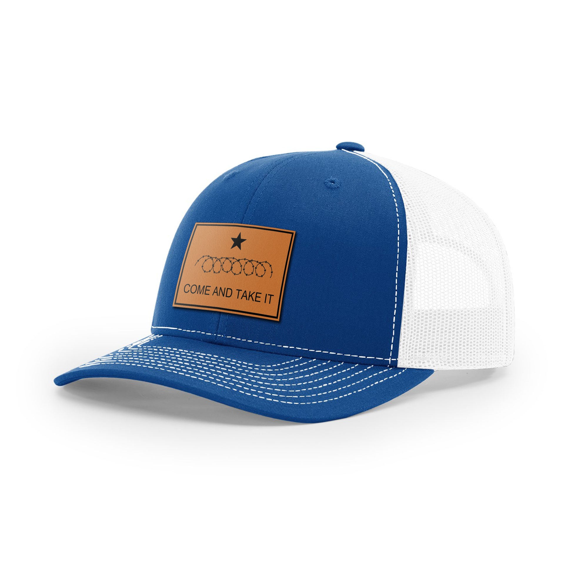 Come And Take It Razor Wire Trucker Hat - Tan | Ballistic Republic™
