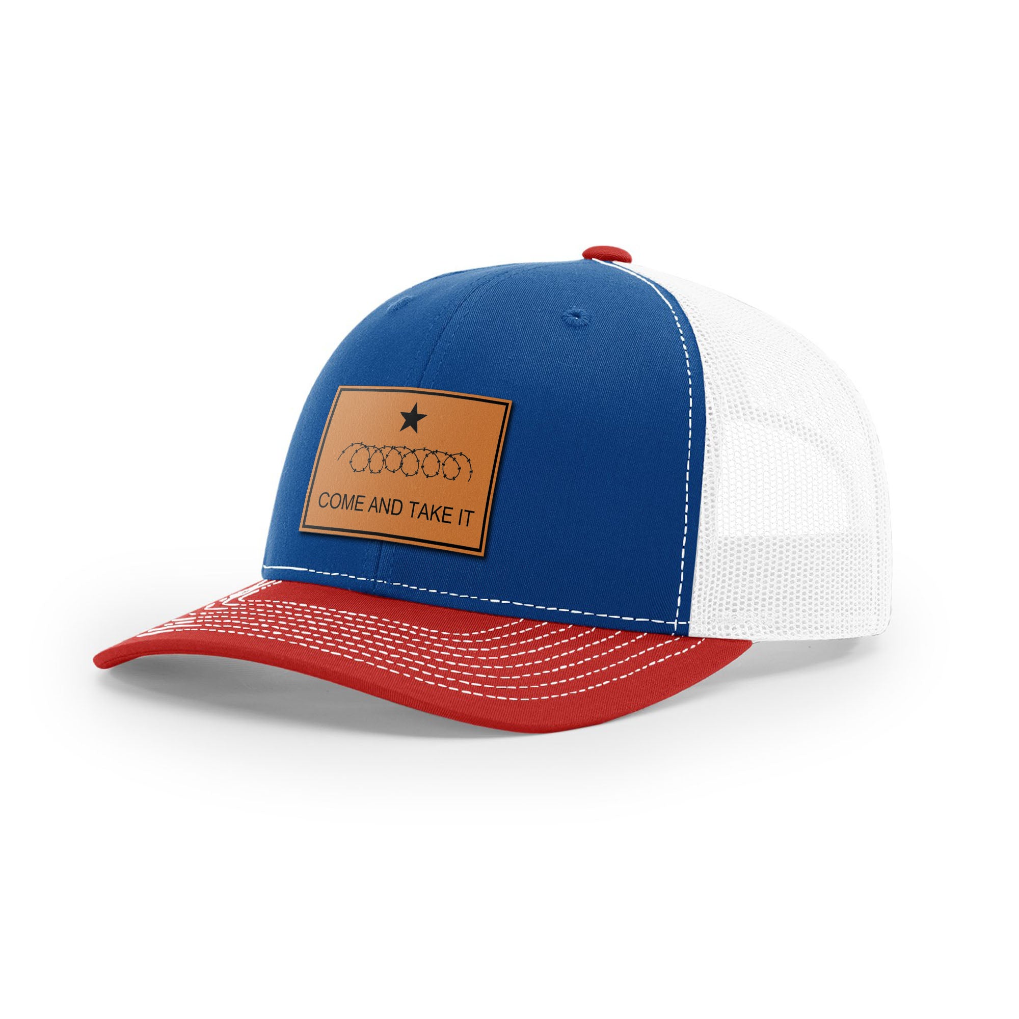 Come And Take It Razor Wire Trucker Hat - Tan | Ballistic Republic™