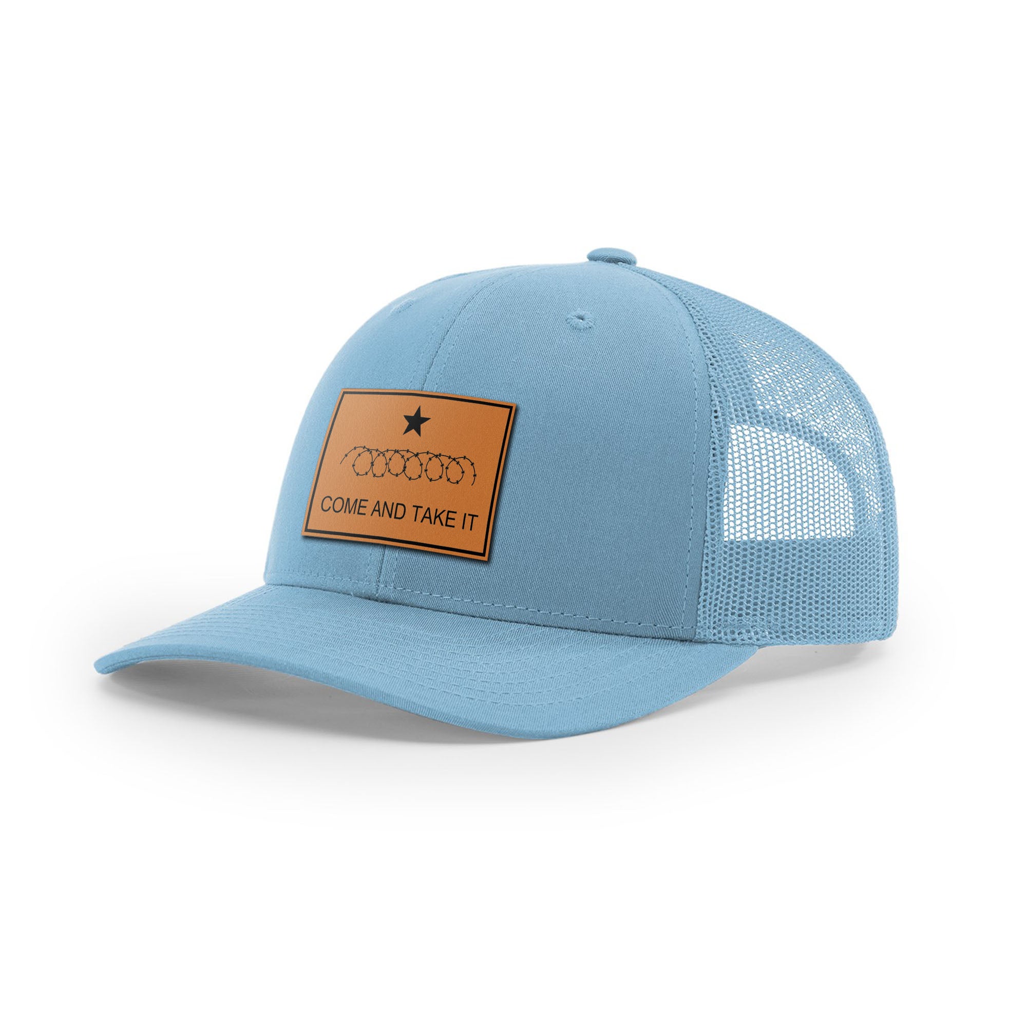 Come And Take It Razor Wire Trucker Hat - Tan | Ballistic Republic™