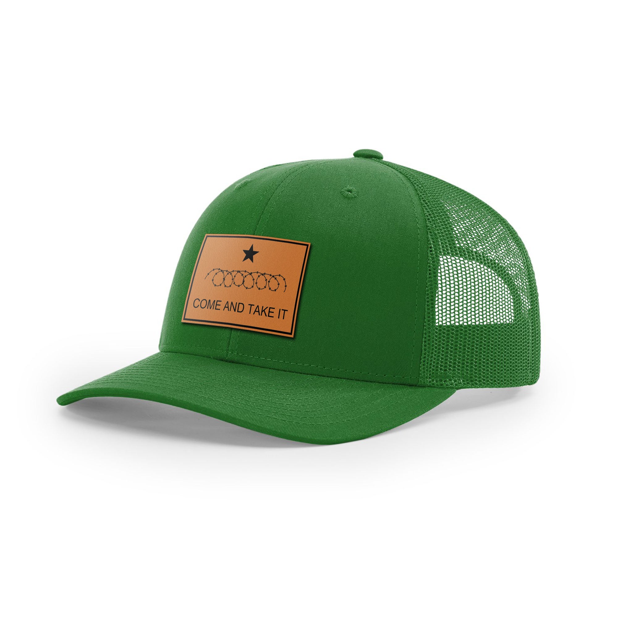 Come And Take It Razor Wire Trucker Hat - Tan | Ballistic Republic™