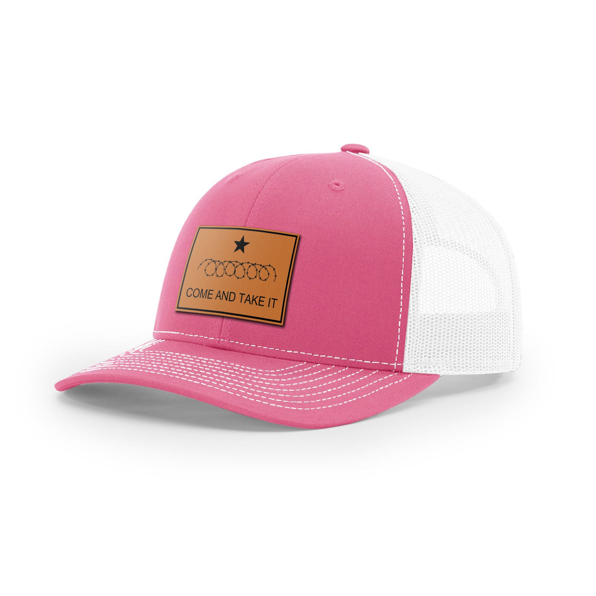 Come And Take It Razor Wire Trucker Hat - Tan | Ballistic Republic™