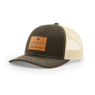 Come And Take It Razor Wire Trucker Hat - Tan | Ballistic Republic™