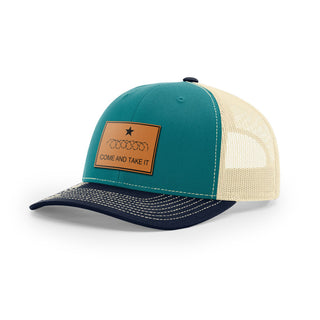 Come And Take It Razor Wire Trucker Hat - Tan | Ballistic Republic™