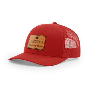 Come And Take It Razor Wire Trucker Hat - Tan | Ballistic Republic™