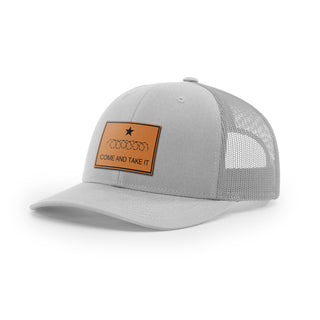 Come And Take It Razor Wire Trucker Hat - Tan | Ballistic Republic™