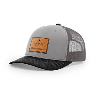 Come And Take It Razor Wire Trucker Hat - Tan | Ballistic Republic™