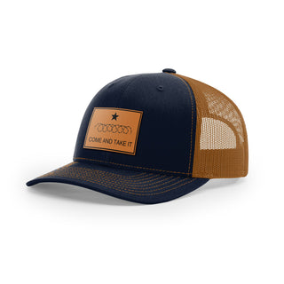 Come And Take It Razor Wire Trucker Hat - Tan | Ballistic Republic™