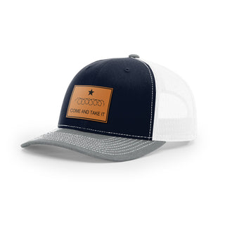 Come And Take It Razor Wire Trucker Hat - Tan | Ballistic Republic™