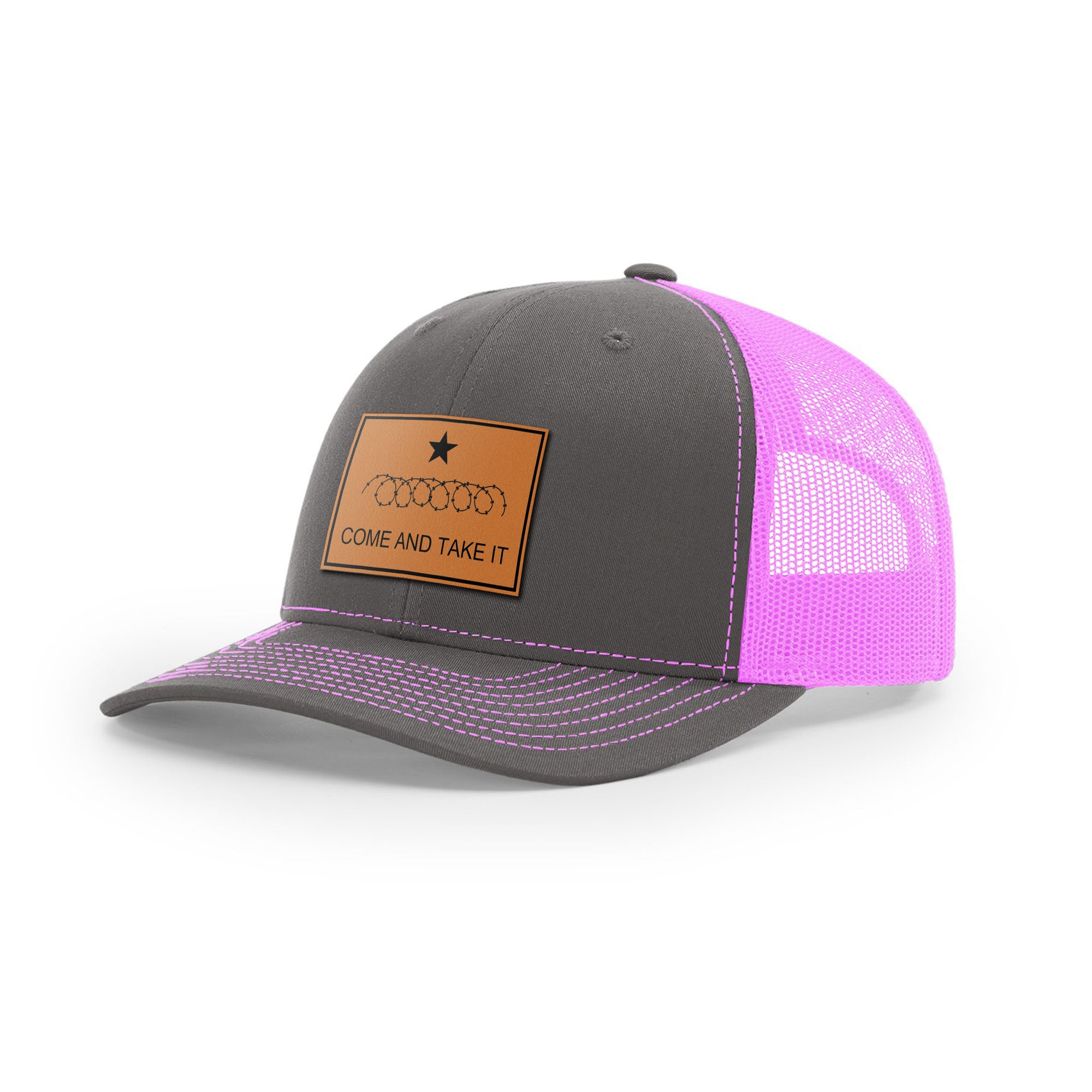 Come And Take It Razor Wire Trucker Hat - Tan | Ballistic Republic™